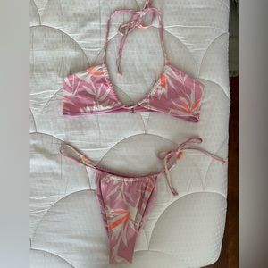 Billabong Another Paradise Bandeau Bikini Top & Hike Bikini Bottoms